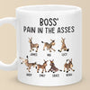Donkeys Need Carrots, Not Complaints - Coworker Personalized Custom Mug - Gift For Coworkers, Work Friends, Colleagues, Family Members