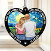 My Favourite Love Story Is Ours - Couple Personalized Window Hanging Suncatcher - Gift For Husband Wife, Anniversary