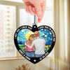 My Favourite Love Story Is Ours - Couple Personalized Window Hanging Suncatcher - Gift For Husband Wife, Anniversary