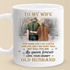 Love Is Not Just A Feeling, It's A Choice We Make Every Day - Couple Personalized Custom Mug - Gift For Husband Wife, Anniversary