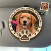 Custom Photo You Were My Favorite Hello And My Hardest Goodbye - Memorial Personalized Custom Car Visor Clip - Sympathy Gift For Pet Owners, Pet Lovers