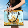 Love Being Called Granny - Family Personalized Custom Leather Handbag - Gift For Mom, Grandma