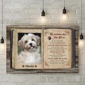 Custom Photo Remembering You Is Easy - Memorial Personalized Custom Horizontal Canvas - Sympathy Gift For Family Members