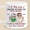 So Many Of My Smiles Begin With You - Couple Personalized Custom Mug - Gift For Husband Wife, Anniversary