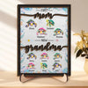 You Are In Our Hearts Forever - Family Personalized Custom 2-Layered Wooden Plaque With Stand - Gift For Mom, Grandma