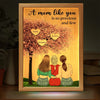 Behind Every Great Daughter Is An Even Greater Mom - Family Personalized Custom Frame Light Box - Gift For Mom, Daughter