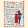 My First Love, My Forever Hero - Family Personalized Custom Blanket - Gift For Mom, Daughter