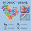 A Grandma’s Heart Is Where The Most Beautiful Flowers Grow - Family Personalized Custom Car Ornament - Acrylic Custom Shaped - Gift For Mom, Grandma