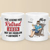 Enjoy Every Morning Without The Alarm Clock - Coworker Personalized Custom Mug - Appreciation, Retirement Gift For Coworkers, Work Friends, Colleagues