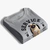 Service Human, Do Not Pet - Dog Personalized Custom Unisex T-shirt, Premium T-shirt, Hoodie - Gift For Pet Owners, Pet Lovers