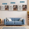Custom Photo With You, I Am Home - Couple Personalized Custom Horizontal Canvas - Gift For Husband Wife, Anniversary