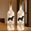 Forever In My Heart - Memorial Personalized Custom Bottle Lamp - Sympathy Gift For Pet Owners, Pet Lovers