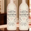 Love Is A Partnership - Couple Personalized Custom Bottle Lamp - Gift For Husband Wife, Anniversary