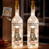 Custom Photo Gone From My Life, But Never From My Heart - Memorial Personalized Custom Bottle Lamp - Sympathy Gift For Pet Owners, Pet Lovers