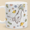 A Mother's Love Endures Through All - Family Personalized Custom 3D Inflated Effect Printed Mug - Gift For Mom, Grandma