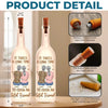 Side By Side, Through Thick And Thin - Bestie Personalized Custom Bottle Lamp - Gift For Best Friends, BFF, Sisters