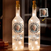 Custom Photo You Are Always Loved And Never Forgotten - Memorial Personalized Custom Bottle Lamp - Sympathy Gift For Family Members
