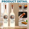 Custom Photo You Are Always Loved And Never Forgotten - Memorial Personalized Custom Bottle Lamp - Sympathy Gift For Family Members