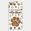 Your Paw Prints Remain On Our Soul - Memorial Personalized Custom 3D Inflated Effect Printed Clear Phone Case - Sympathy Gift For Pet Owners, Pet Lovers