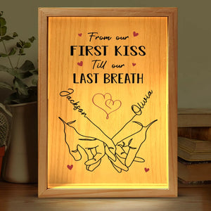 Je suis à toi et tu es à moi - Cadre photo personnalisé pour couple - Cadeau pour mari et femme, anniversaire