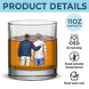There Is No Better Friend Than A Brother - Family Personalized Custom Whiskey Glass - Gift For Family Members