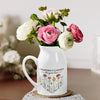 Life Doesn't Come With A Manual, It Comes With A Mother - Family Personalized Custom Home Decor Flower Vase - House Warming Gift For Mom, Grandma