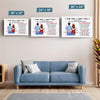 You Complete Me, Always And Forever - Couple Personalized Custom Horizontal Canvas - Gift For Husband Wife, Anniversary