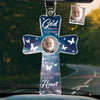 Custom Photo Always Have You In My Heart, Never Forget - Memorial Personalized Custom Car Ornament - Acrylic Custom Shaped - Sympathy Gift For Family Members