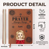 In Prayer, We Find Strength - Family Personalized Custom Leather Journal - Gift For Yourself, Best Friends, Siblings, Family Members