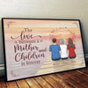 A Love That Stands The Test Of Time - Family Personalized Custom Horizontal Poster - Gift For Mom