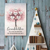 Grandchildren, Little Blessings And Endless Joy - Family Personalized Custom Vertical Poster - Gift For Grandma, Grandpa, Grandkid