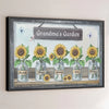 The Beauty Of Grandma’s Garden Is Rooted In Her Love - Family Personalized Custom Horizontal Poster - Gift For Mom, Grandma