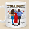 Daughter By Chance, Best Friend By Choice - Family Personalized Custom Mug - Gift For Mom, Daughter