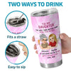 Watching You Nurture And Love Is Truly Inspiring - Family Personalized Custom Tumbler - Gift For Mom, Daughter