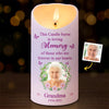 Custom Photo This Candle Holds Our Cherished Memories - Memorial Personalized Custom LED Candle - Sympathy Gift For Family Members