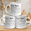 Love Brought Us Together - Couple Personalized Custom Mug - Gift For Husband Wife, Anniversary