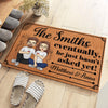He Just Hasn't Asked Yet - Couple Personalized Custom Home Decor Decorative Mat - House Warming Gift For Husband Wife, Anniversary