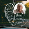Custom Photo Your Memory Is Etched In My Soul, Forever - Memorial Personalized Custom Car Ornament - Acrylic Custom Shaped - Sympathy Gift For Family Members
