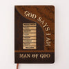 I’m Not Perfect, But I’m Perfectly Me - Family Personalized Custom Leather Journal - Gift For Yourself, Best Friends, Siblings, Family Members