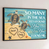 I Cherish Every Bit Of You, Flaws And All - Couple Personalized Custom Horizontal Poster - Gift For Husband Wife, Anniversary