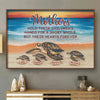 Slow And Steady, A Mother’s Love Never Wavers - Family Personalized Custom Horizontal Poster - Gift For Mom