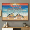 Her Love, Like A Turtle’s Shell, Is Always There To Protect - Family Personalized Custom Horizontal Poster - Gift For Mom