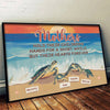 Her Love, Like A Turtle’s Shell, Is Always There To Protect - Family Personalized Custom Horizontal Poster - Gift For Mom