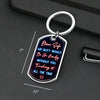 With You, I’ve Found My Forever - Couple Personalized Custom Keychain - Gift For Husband Wife, Anniversary