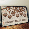 The Essence Of Family Is Love - Family Personalized Custom Horizontal Poster - Gift For Mom, Grandma