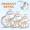 Her Hands May Be Small, But They Hold A World Of Love - Family Personalized Custom Heart Shaped Acrylic Plaque - Gift For Mom, Grandma