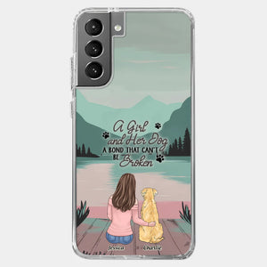 Tails Of Love - Dog Personalized Custom Clear Phone Case - Gift For Pet Owners, Pet Lovers