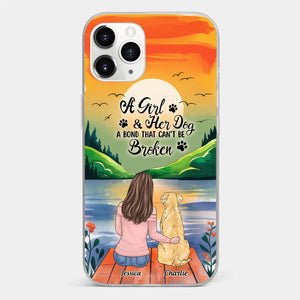 Paw-some Love - Dog Personalized Custom Clear Phone Case - Gift For Pet Owners, Pet Lovers