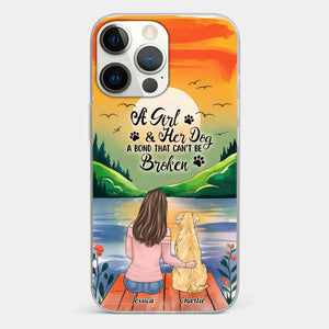 Paw-some Love - Dog Personalized Custom Clear Phone Case - Gift For Pet Owners, Pet Lovers