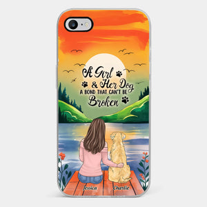 Paw-some Love - Dog Personalized Custom Clear Phone Case - Gift For Pet Owners, Pet Lovers